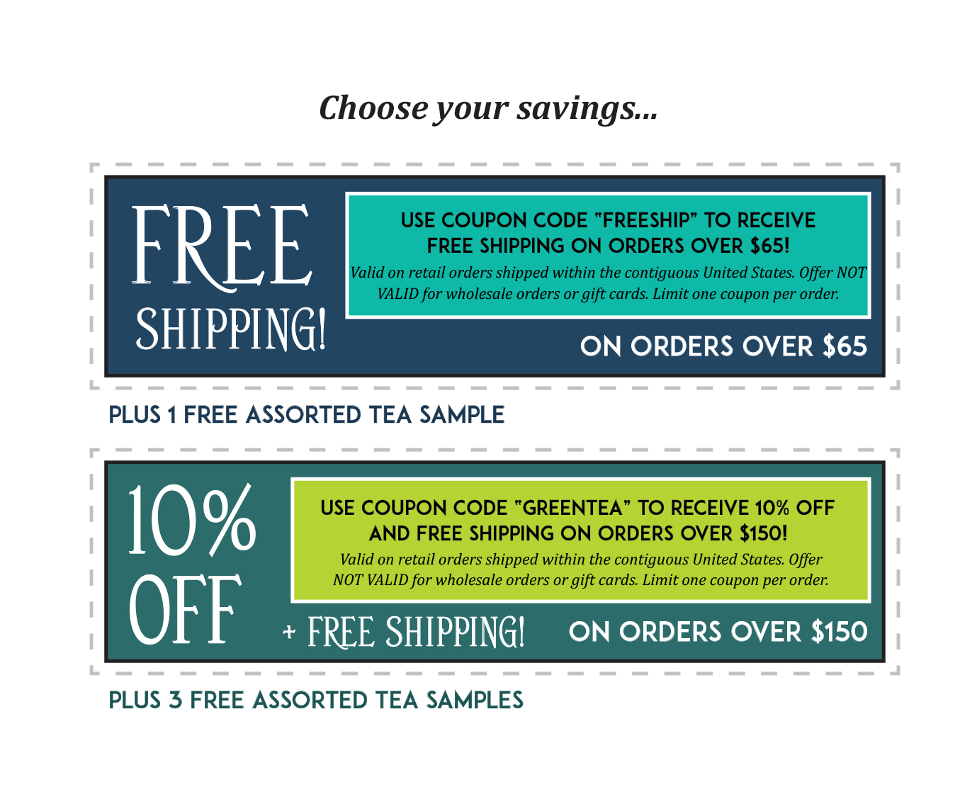 coupons